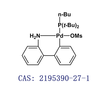 甲磺酸[二叔丁基(正丁基)膦](2'-氨基-1,1'-聯(lián)苯-2-基)鈀(II)二氯甲烷加合物